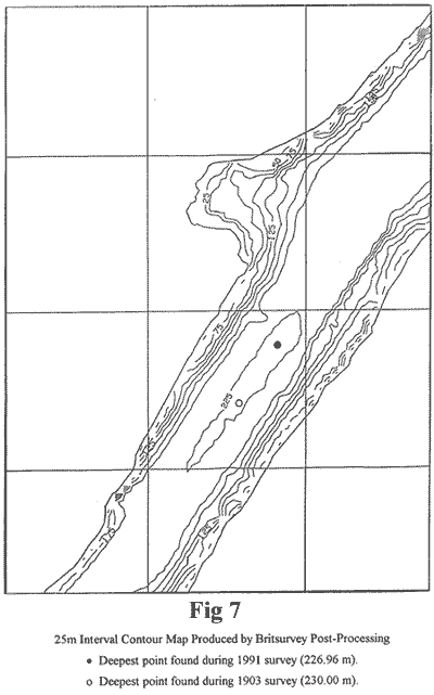 Loch Ness 25m Interval Contour Map Deepest Point Produced by Britsurvey Post-Processing (7) 