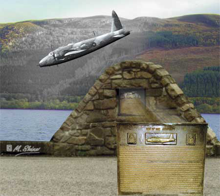 Loch Ness Wellington Plane Crash