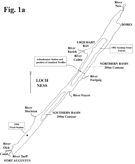 Loch Ness Stations Map 