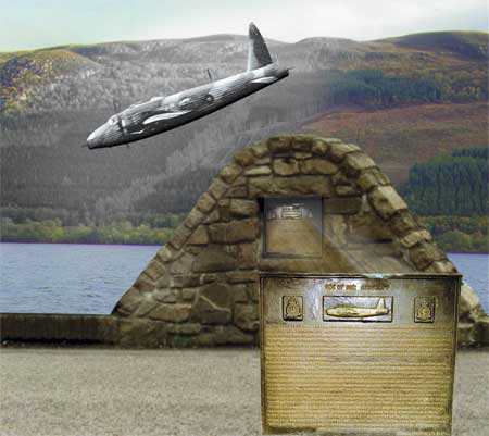 Loch Ness Wellington Plane Crash
